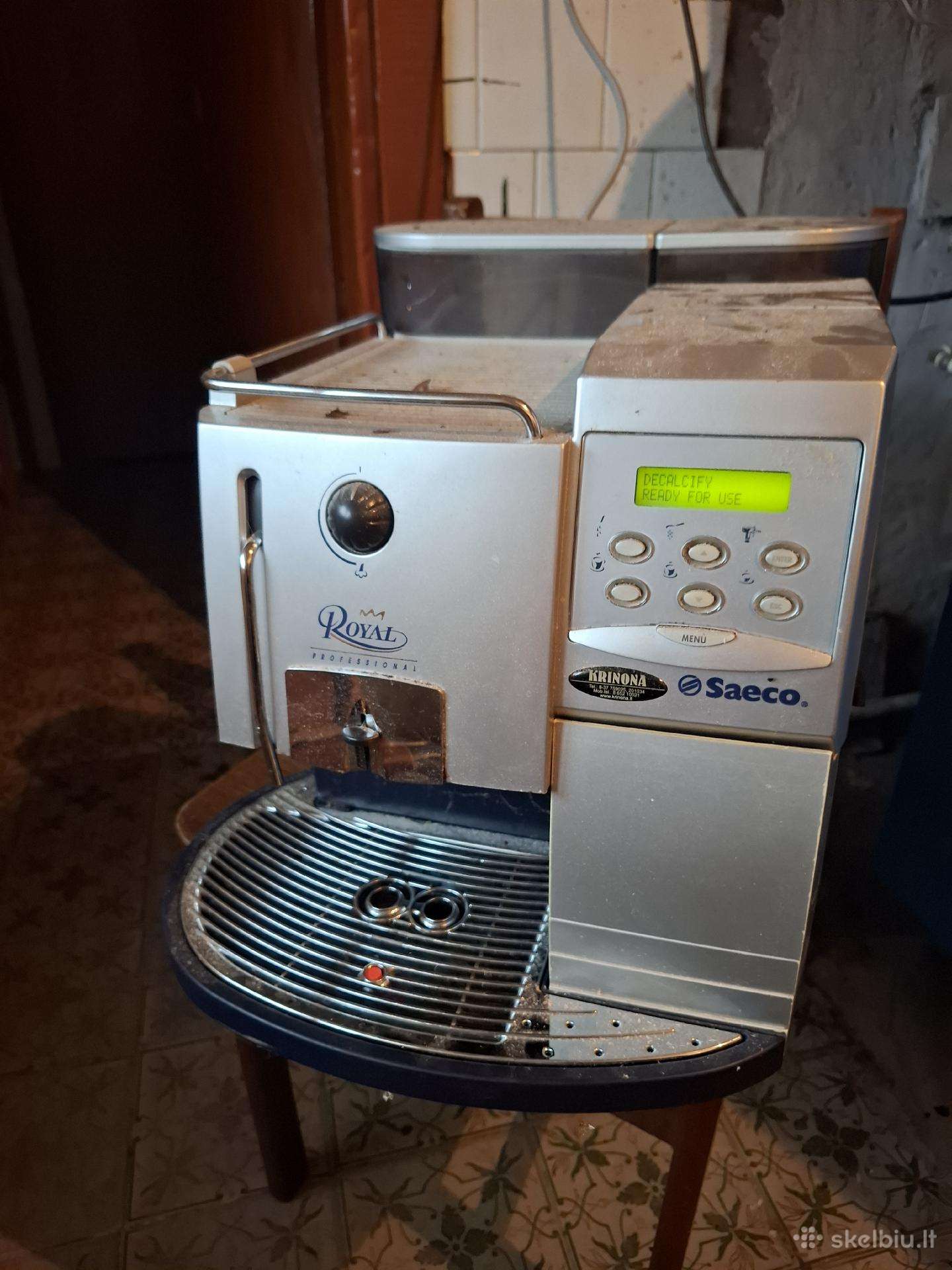 Kavos aparatai saeco. Automatiniai.