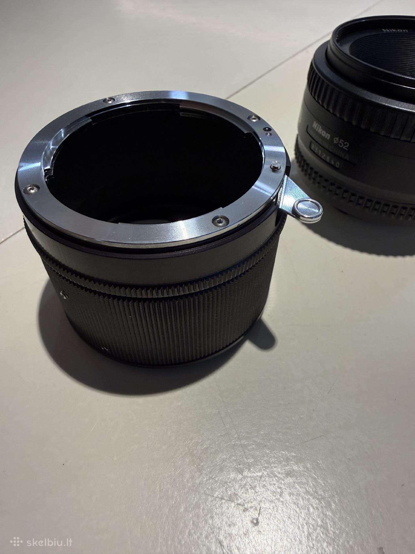 Nikon nikkor objektyvo prailgintojas