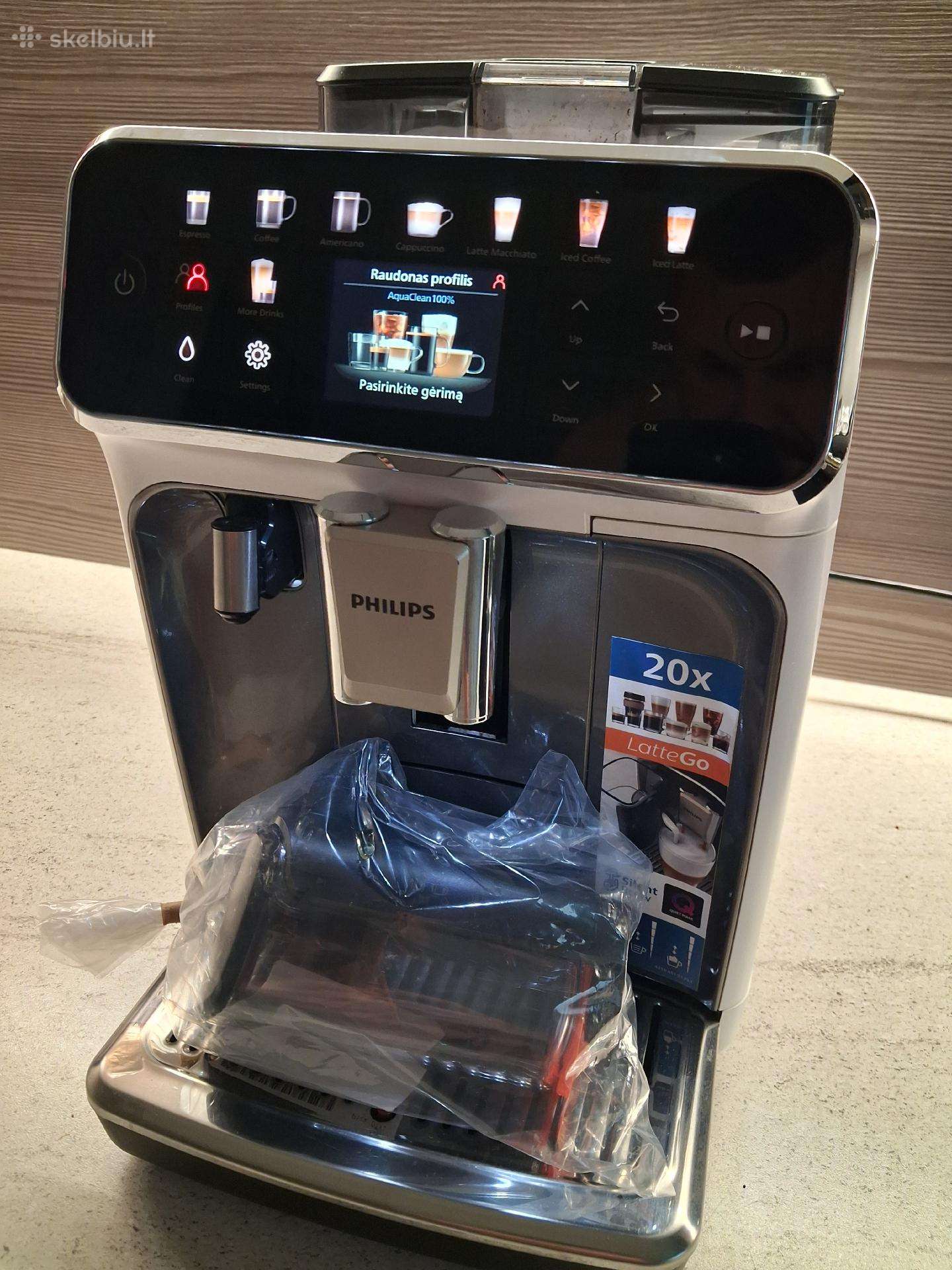 Philips 5500 kavos aparatas