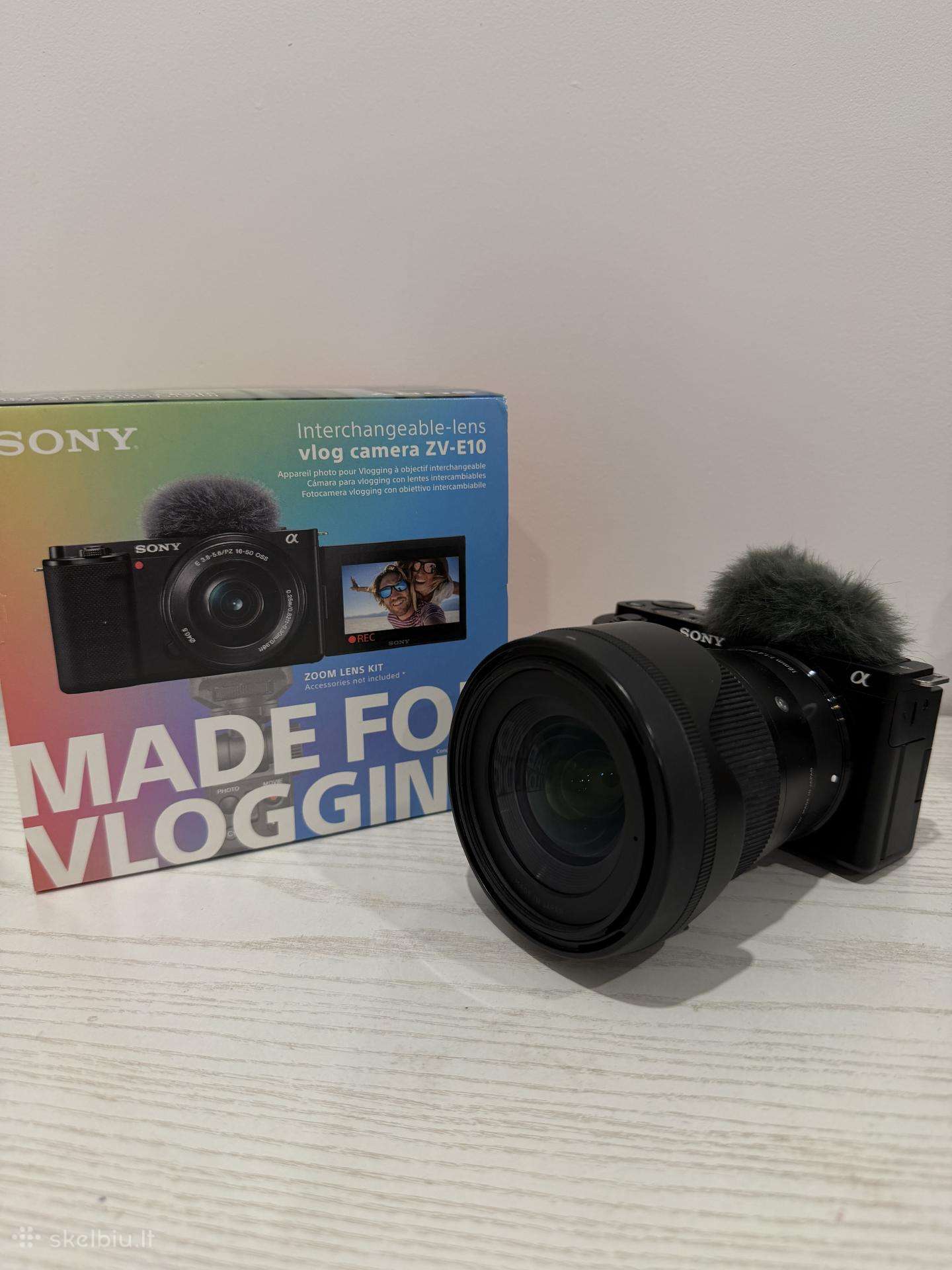 Sony Zv-e10 + Sigma 16mm F1.4