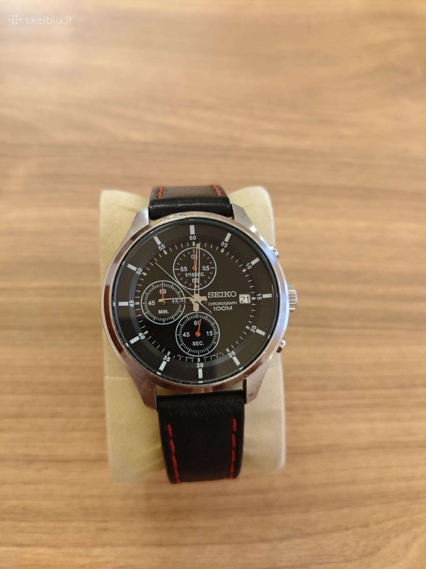 Seiko Chronograph 100m – sportiškas originalus