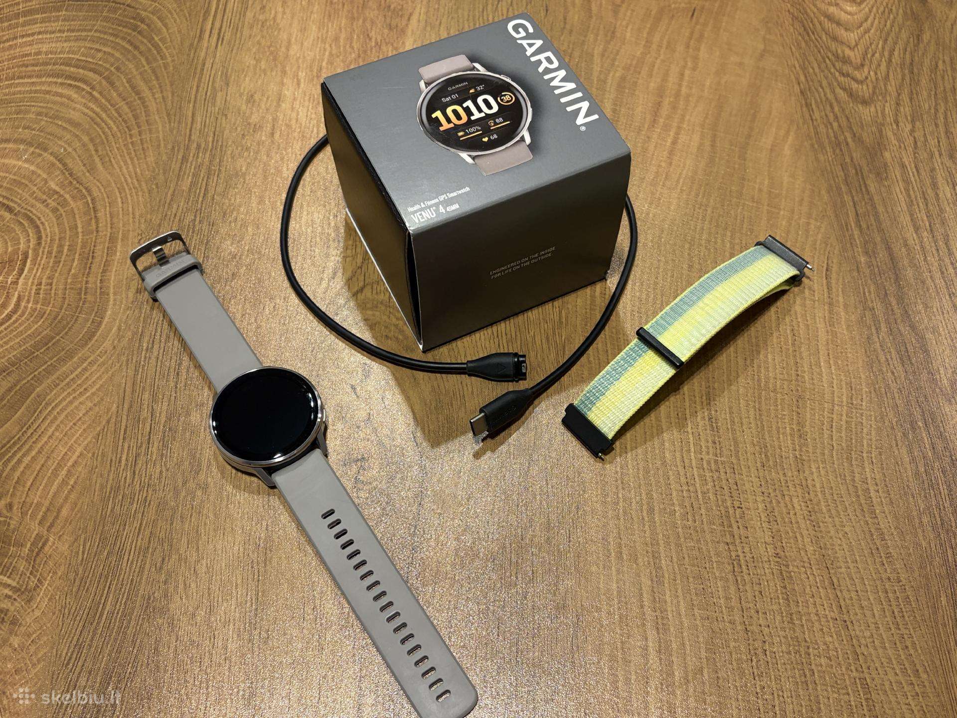 Parduodu Garmin Venu4 45mm su garantija