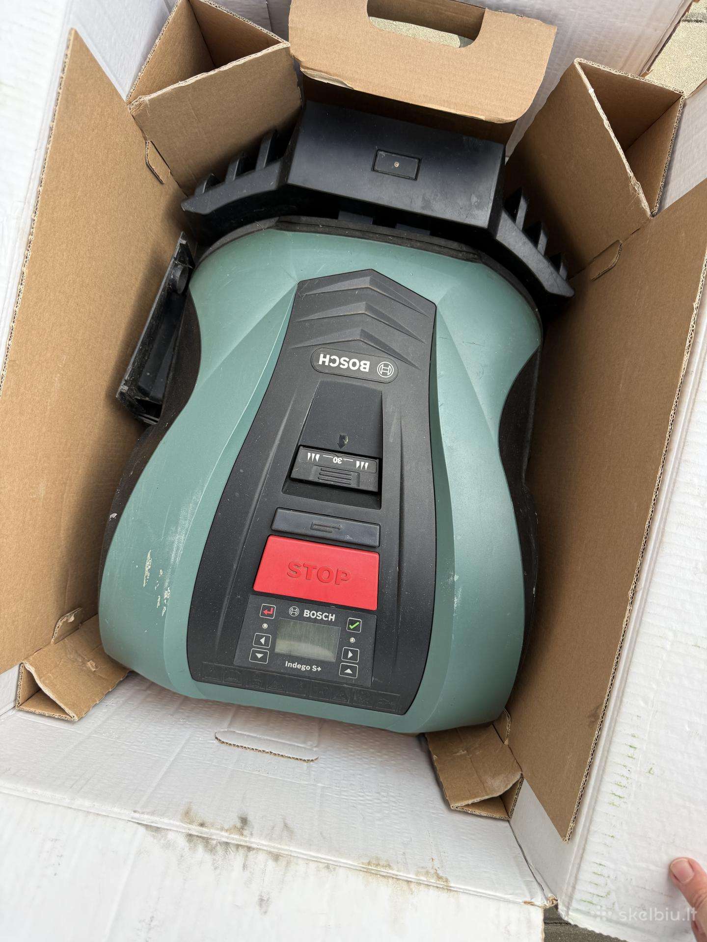 Robotas žoliapjovė Bosch Indego S+400