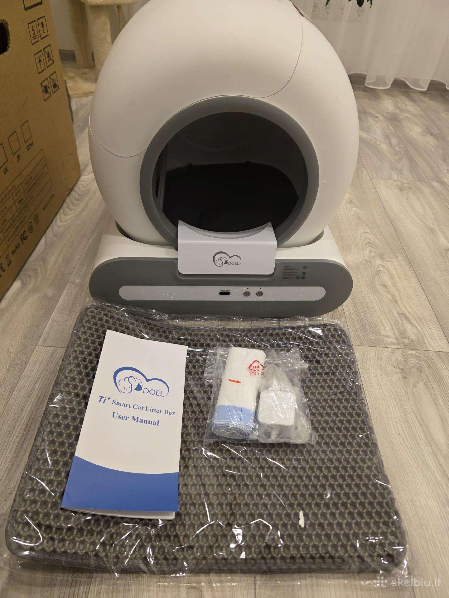 Automatinis kačių tualetas Doel Ti+