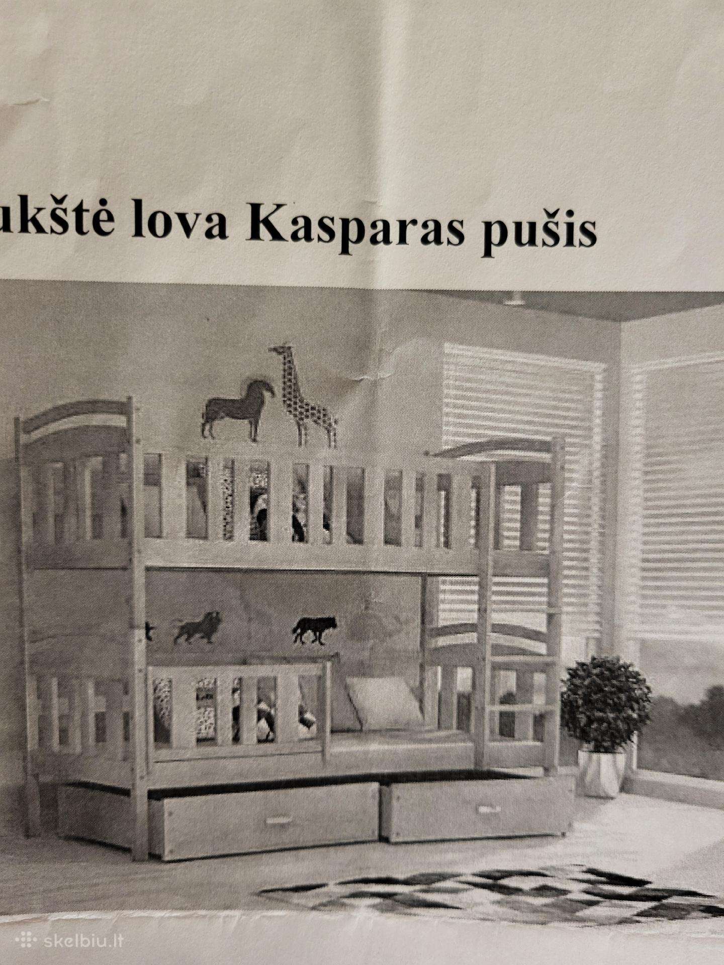 Dviaukštė lova