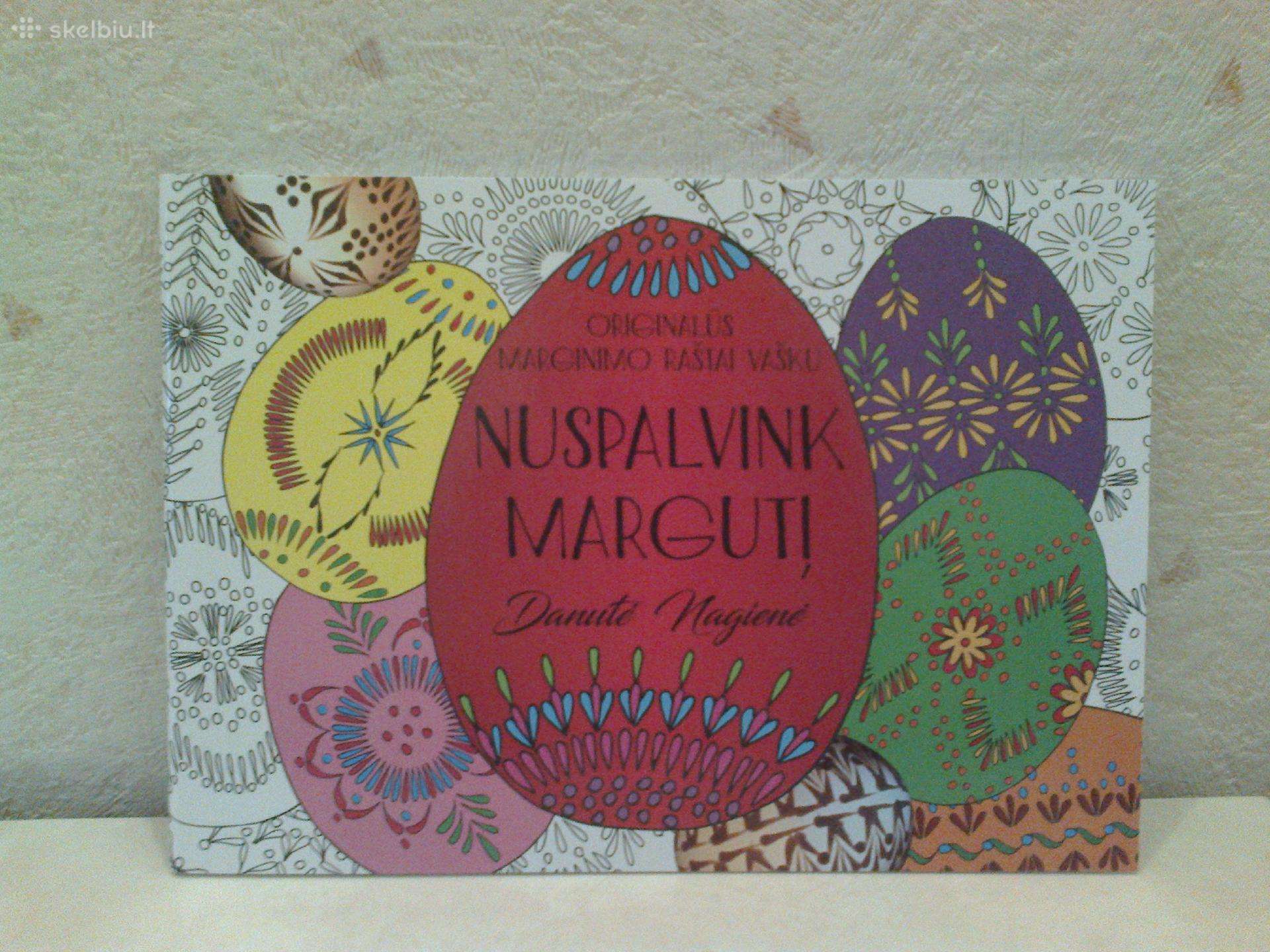 Spalvinimo knyga "Nuspalvink margutį"