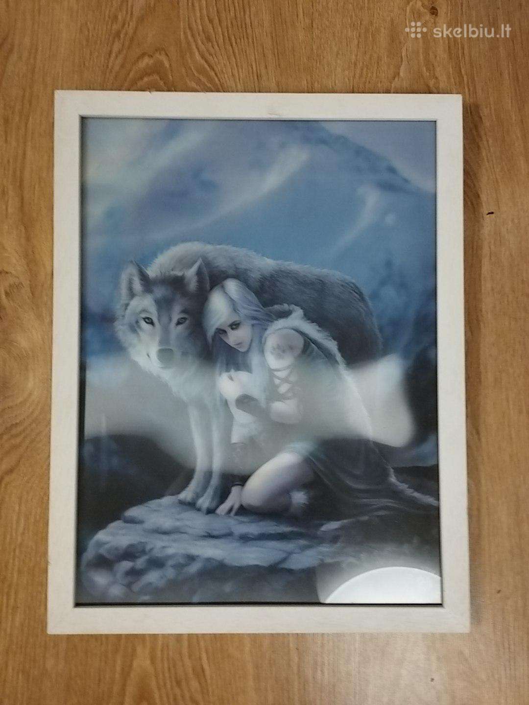 Anne Stokes 3D paveikslas "Protector"