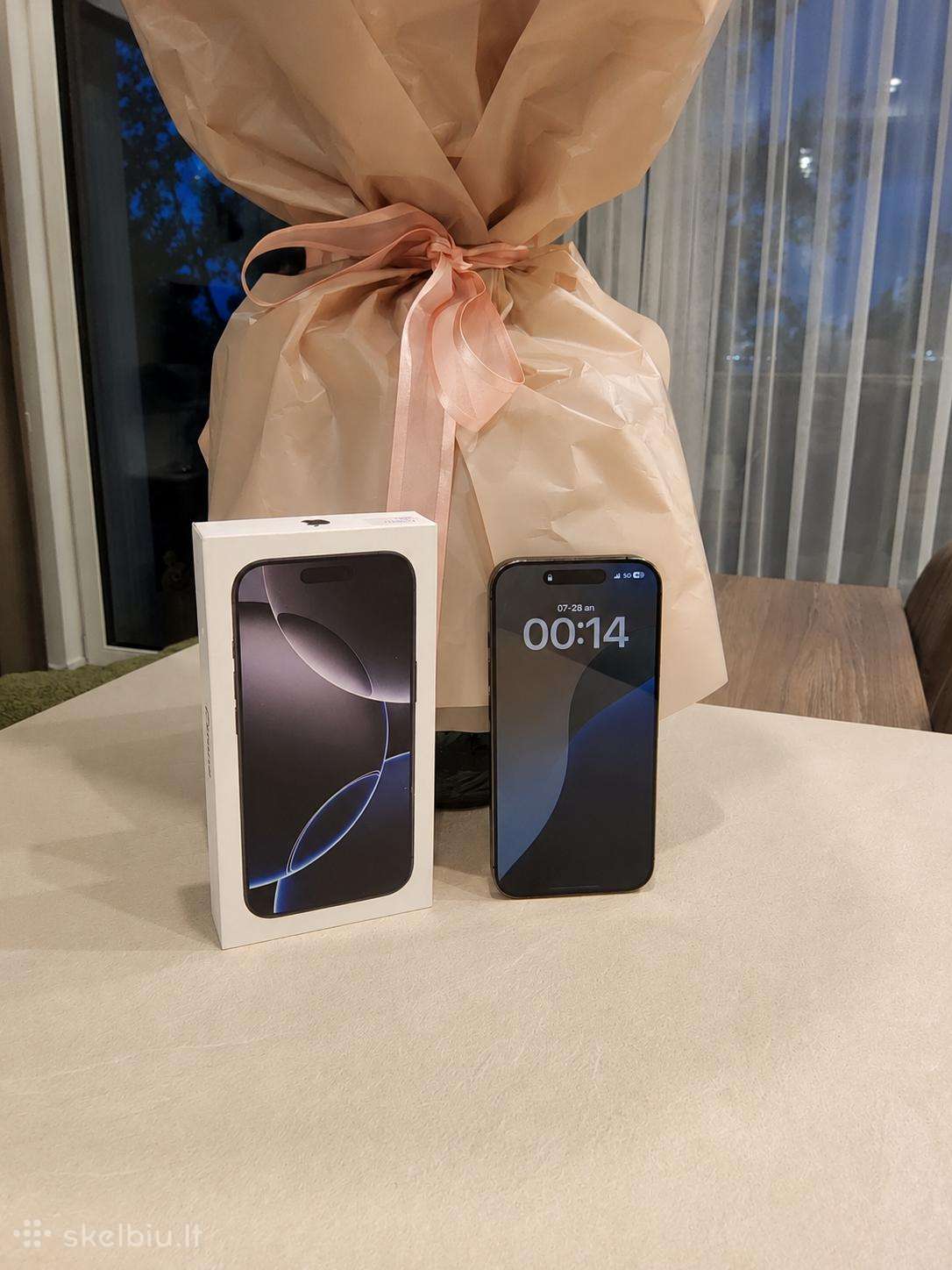iPhone 16 Pro 90% 128gb Black Titanium