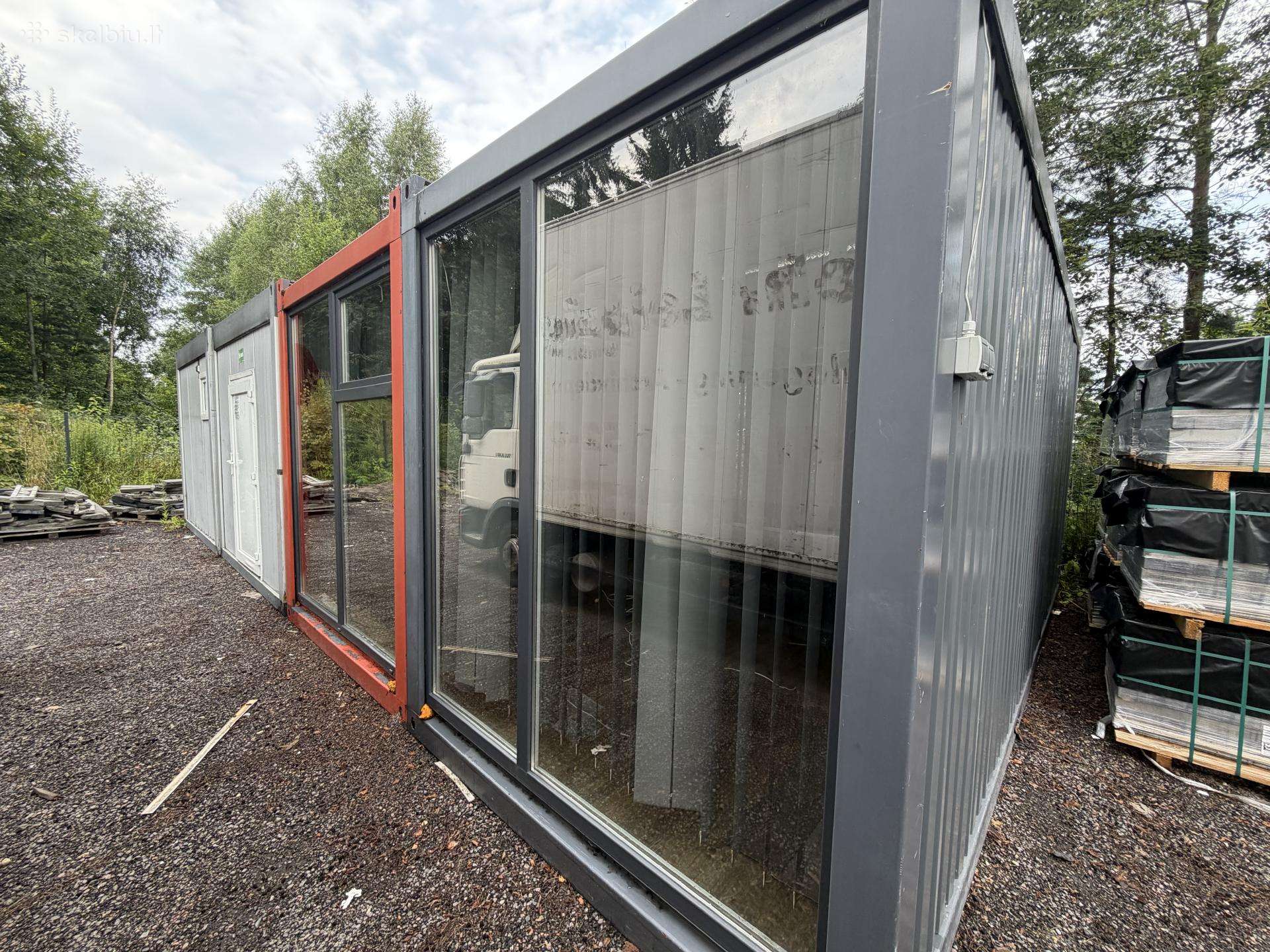 Biuro konteineriai 4vnt. , 66m2 , Vilnius