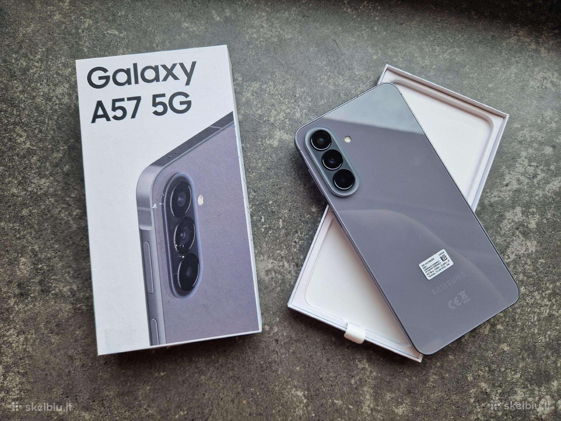 256gb, Naujas A57 5G. Garantija. Dok. 360eu.