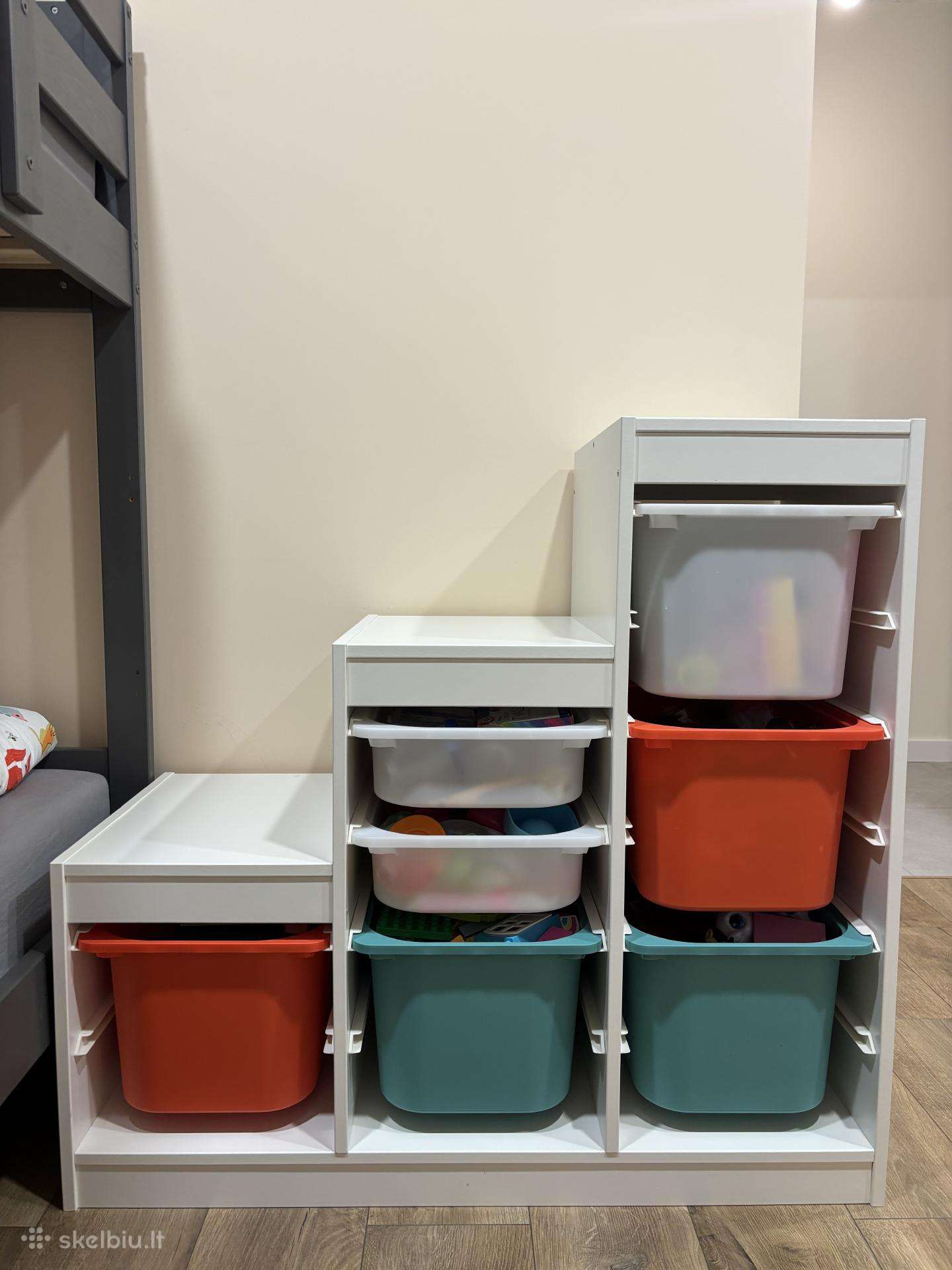 Žaisly laikymo baldeliai Ikea