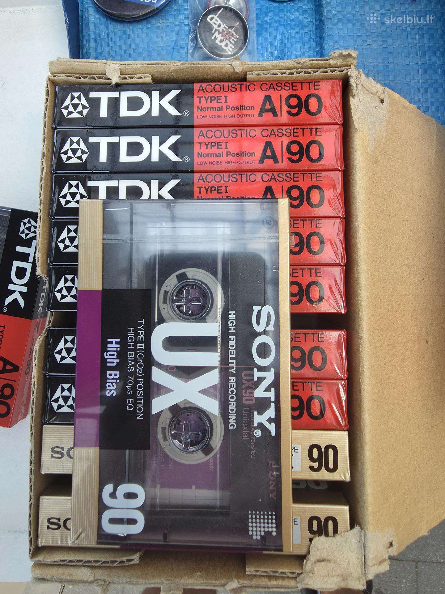 Naujos Sony ir Tdk