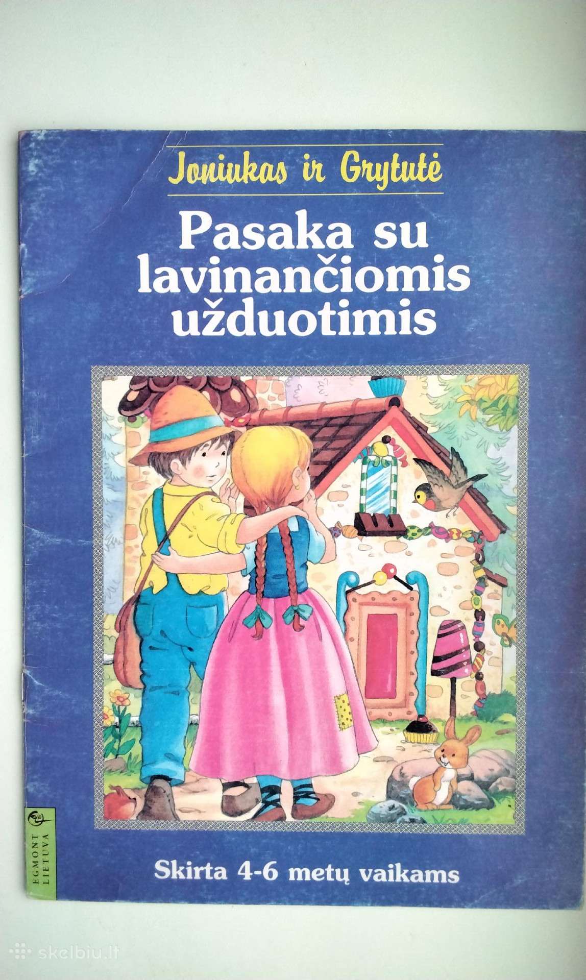 Joniukas ir Grytutė. Pasaka su lavinančiomis užduo