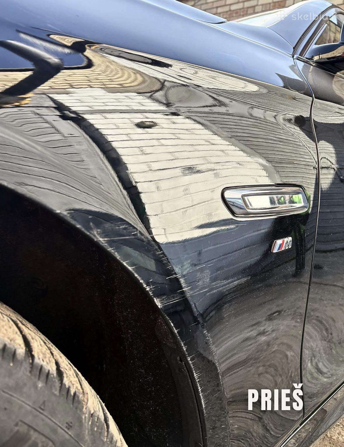 Automobilių dažymas, Automobilių poliravimas