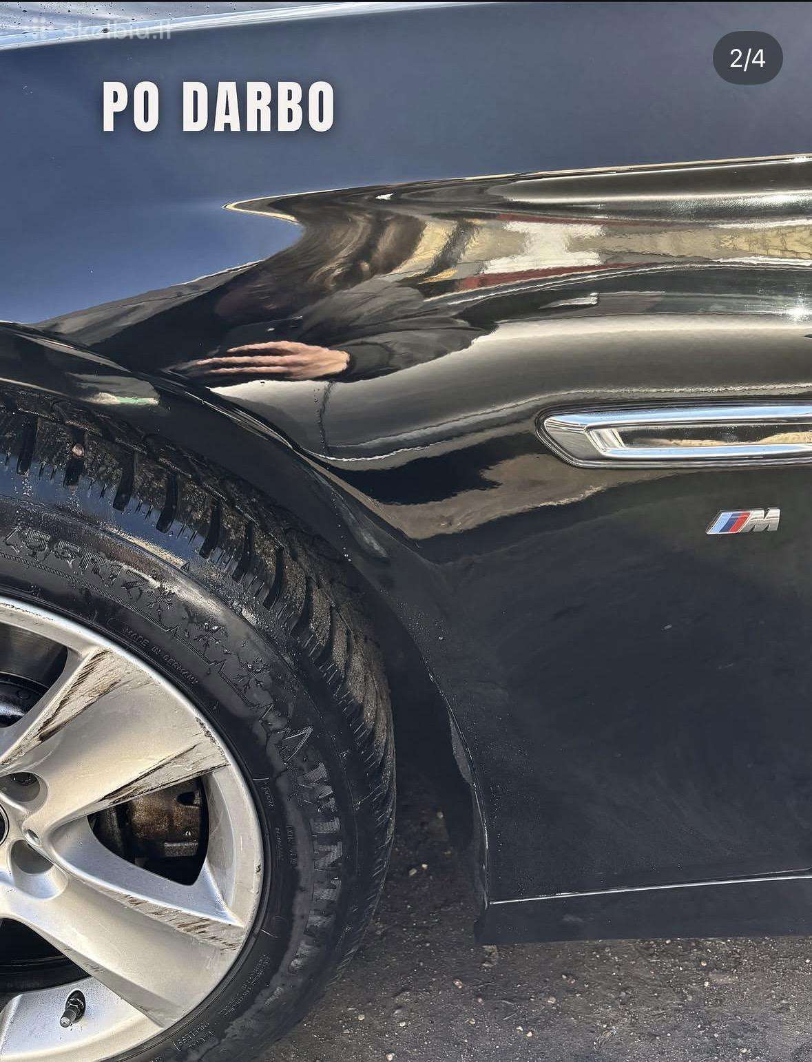 Automobilių dažymas, Automobilių poliravimas