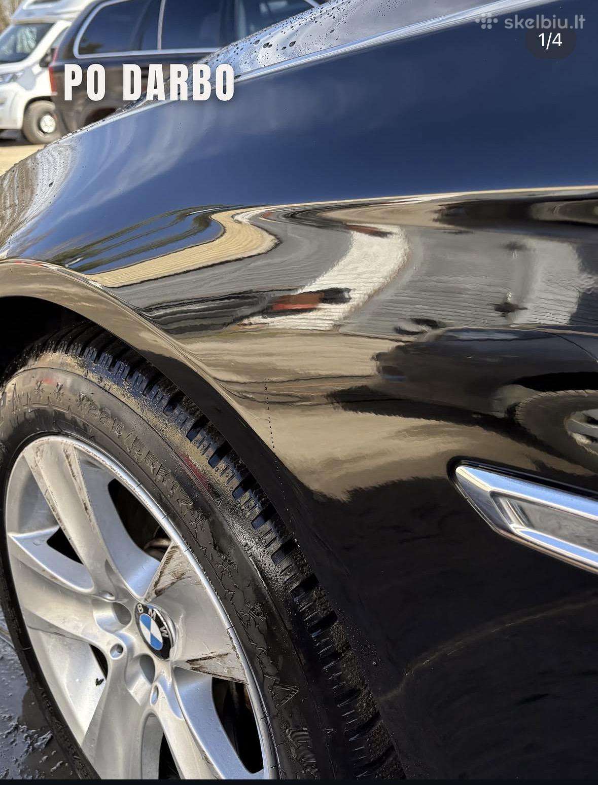 Automobilių dažymas, Automobilių poliravimas