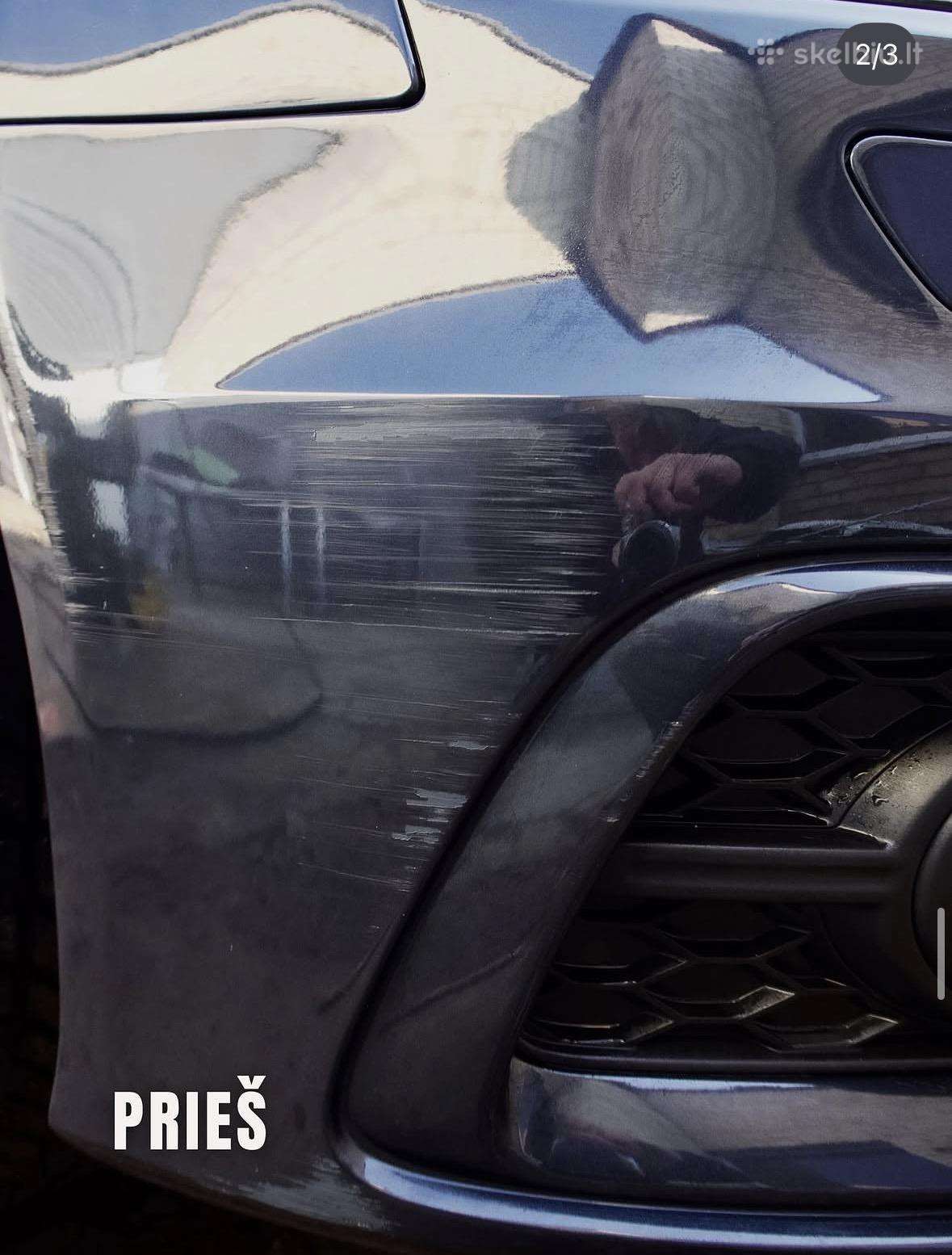 Automobilių dažymas, Automobilių poliravimas