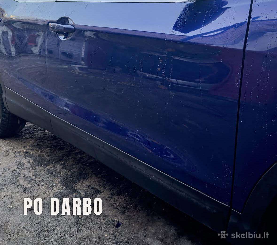 Automobilių dažymas, Automobilių poliravimas