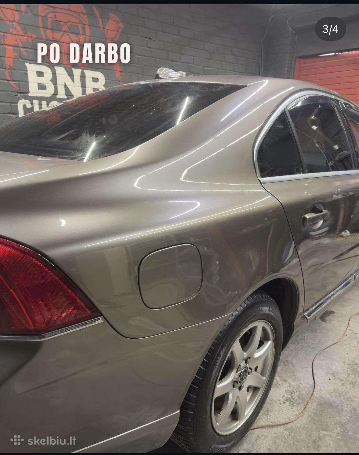 Automobilių dažymas, Automobilių poliravimas