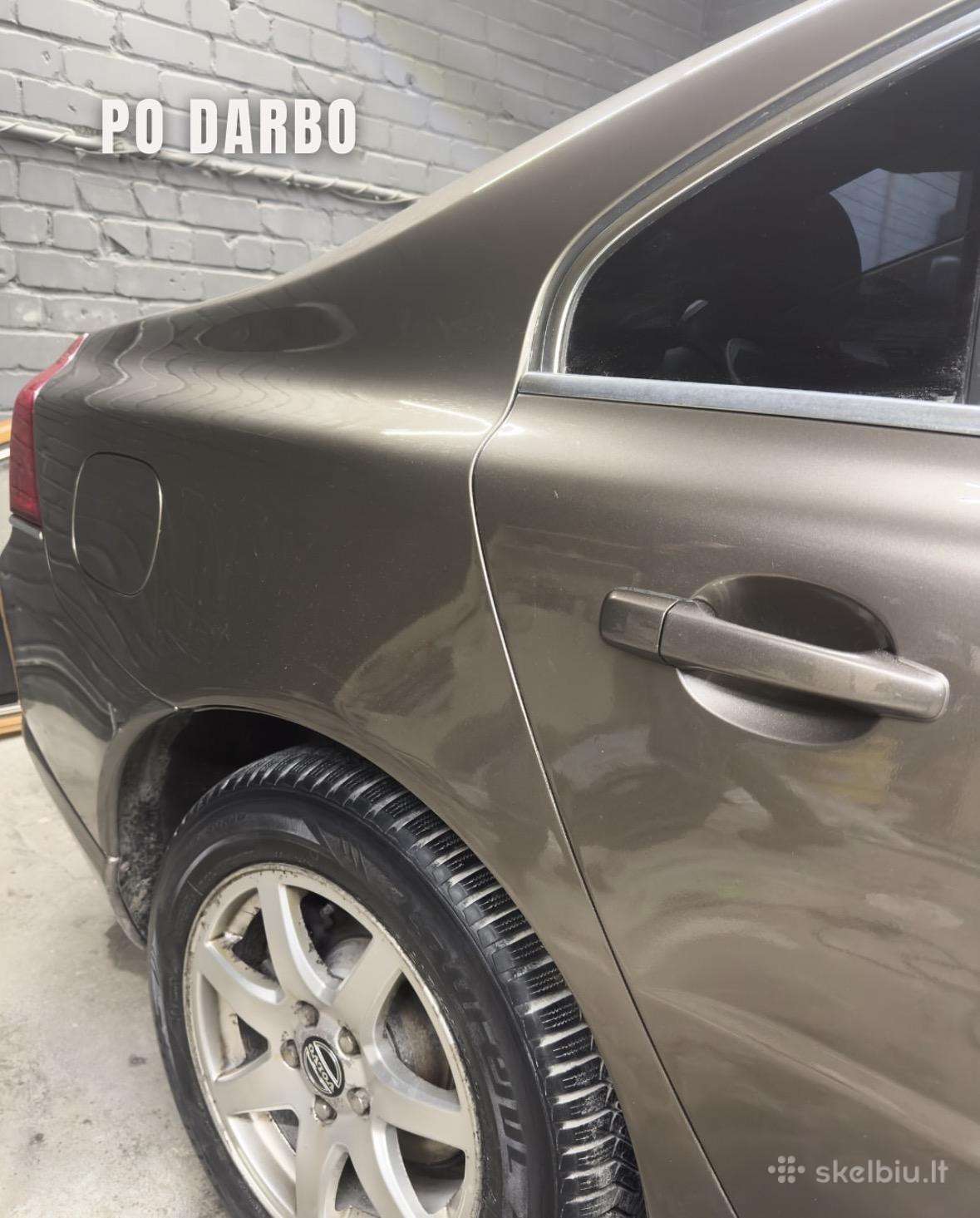 Automobilių dažymas, Automobilių poliravimas