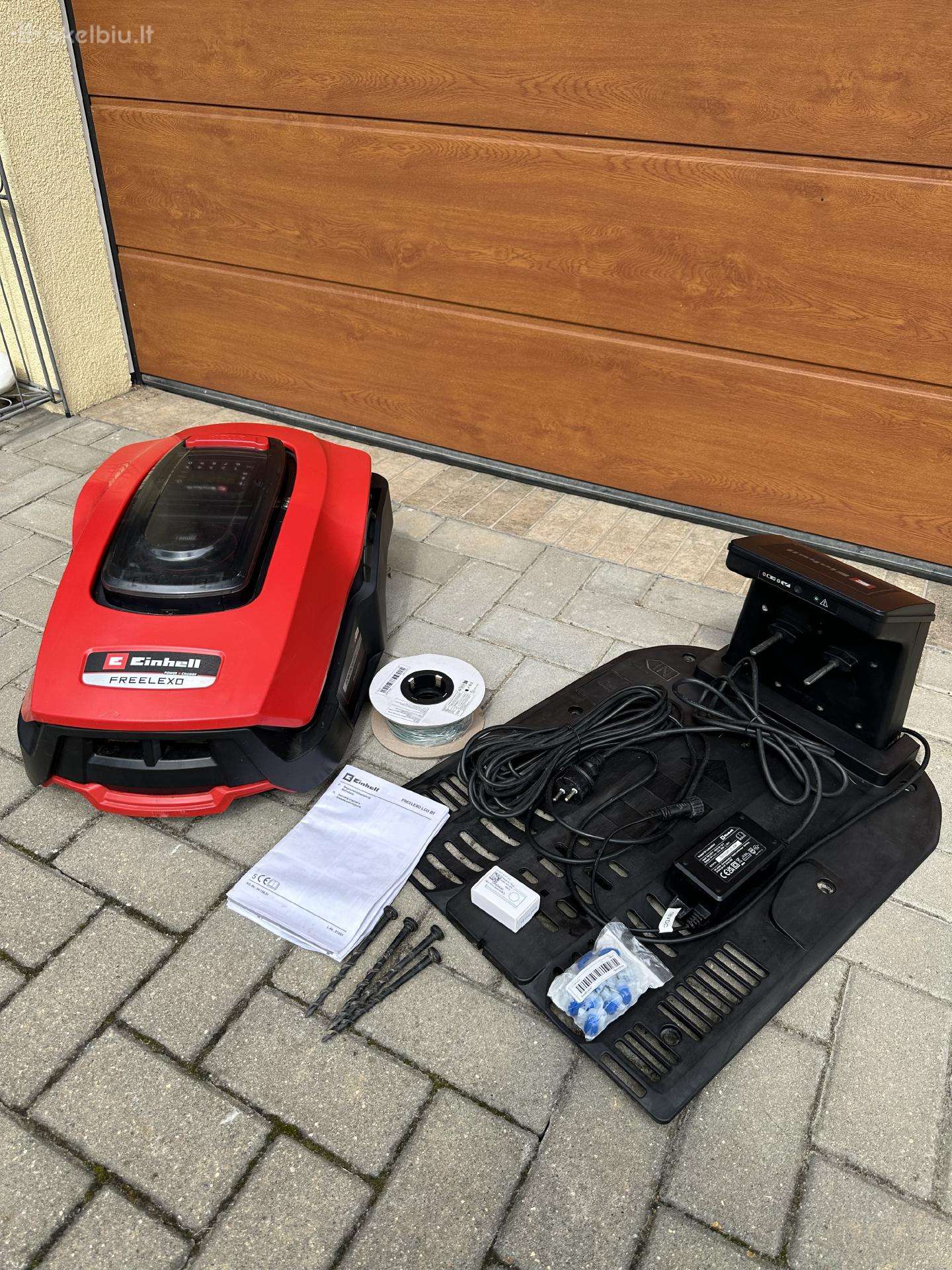 Vejos pjovimo robotas Einhell Freelexo 1200 LCD Bt
