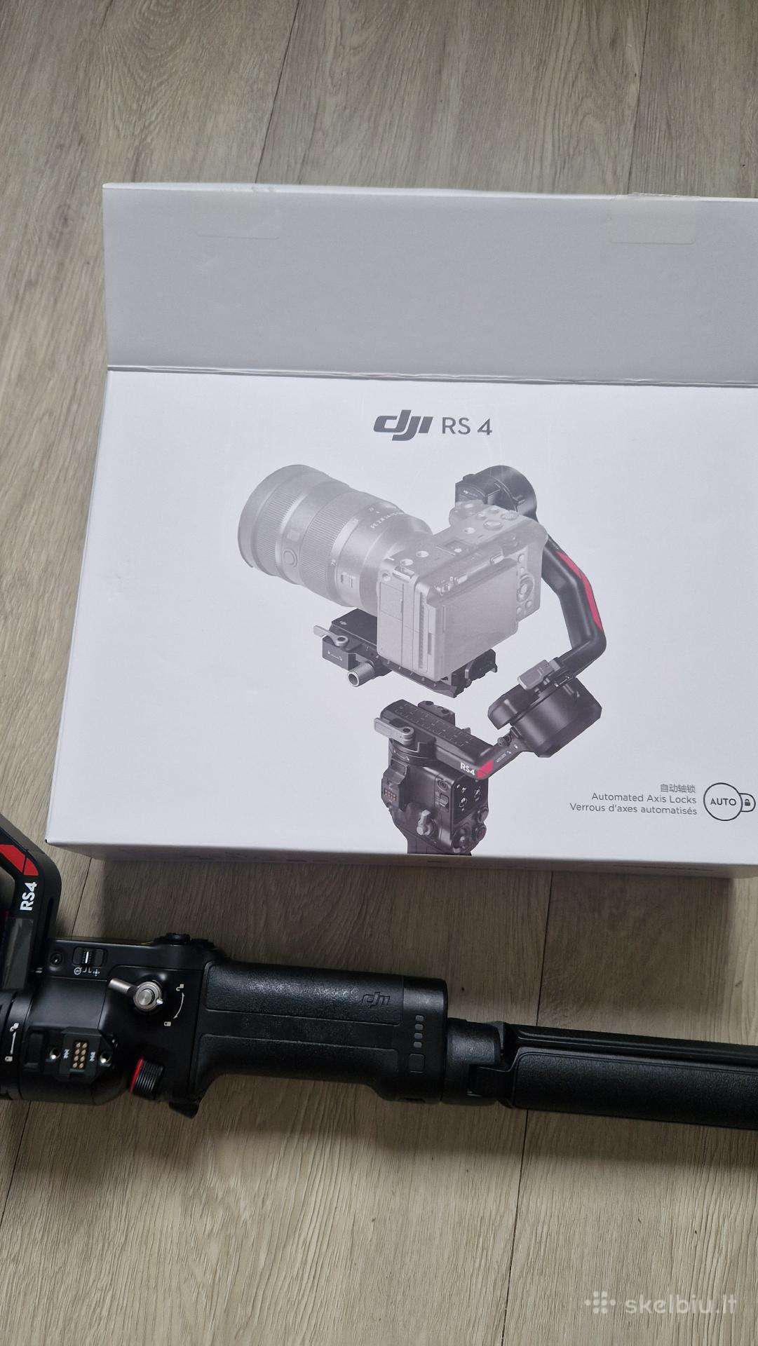 Nauja stabilizatorius Dji Ronin Rs4 su garantija