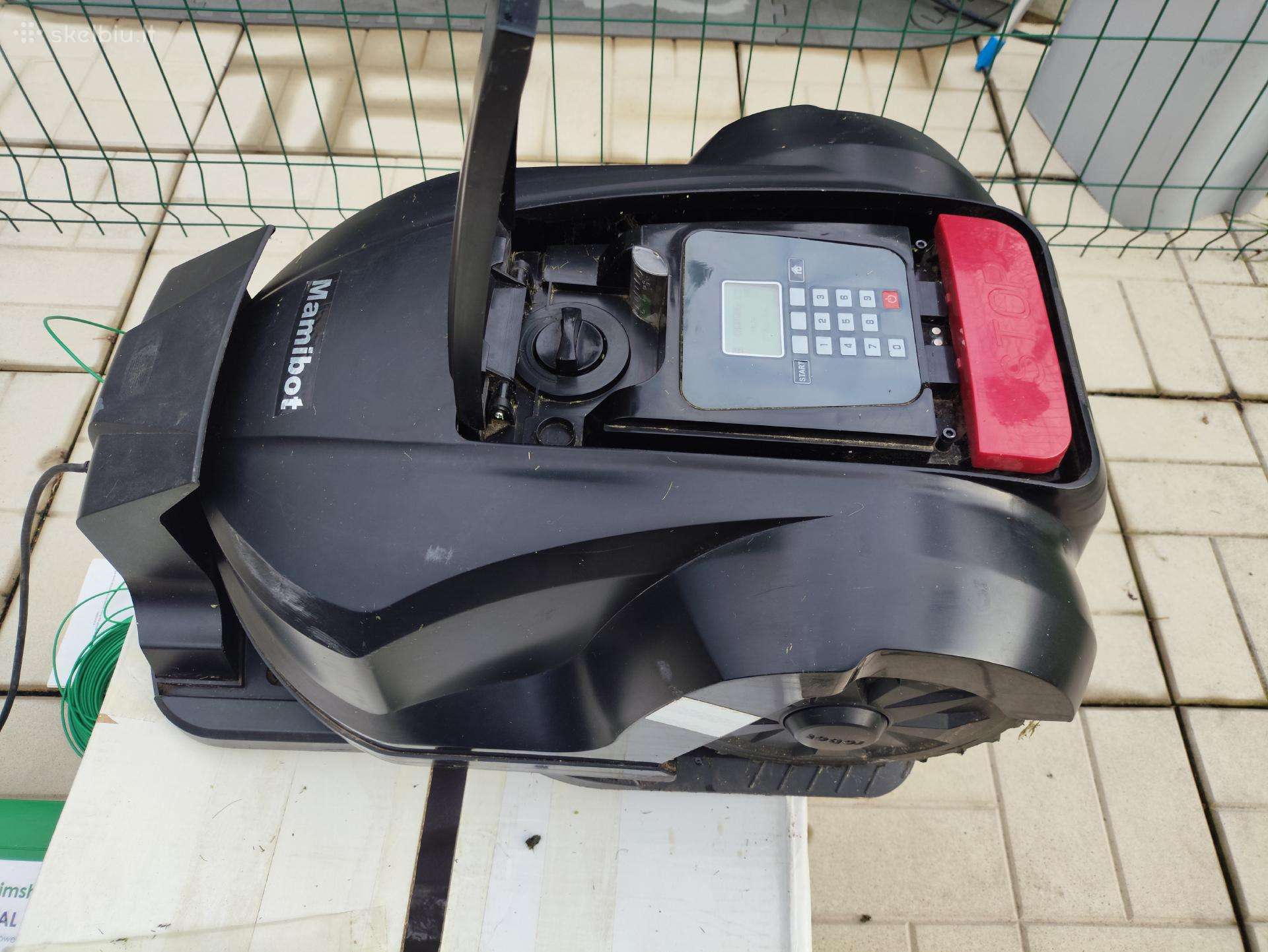 Naudotas vejos robotas Mamibot M1 skirtas iki 20 a