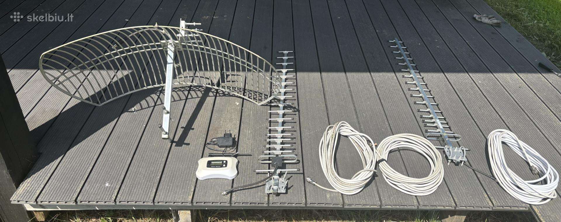 4G / Gsm ryšio stiprintuvas su antenomis