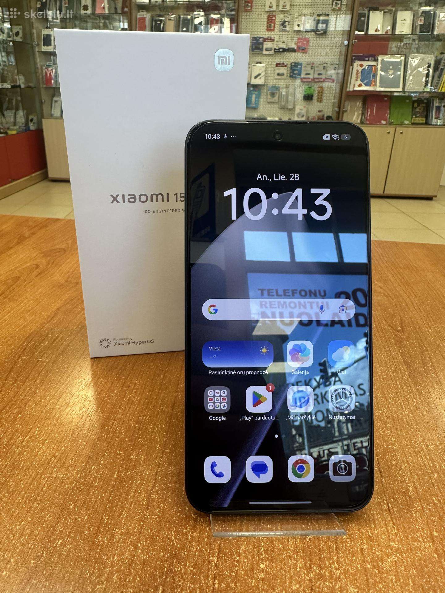 Xiaomi 15t 256gb (Naudotas)