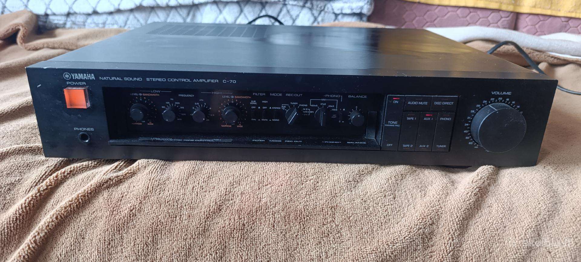 Yamaha NS serijos stiprintuvas C70 gera bukle