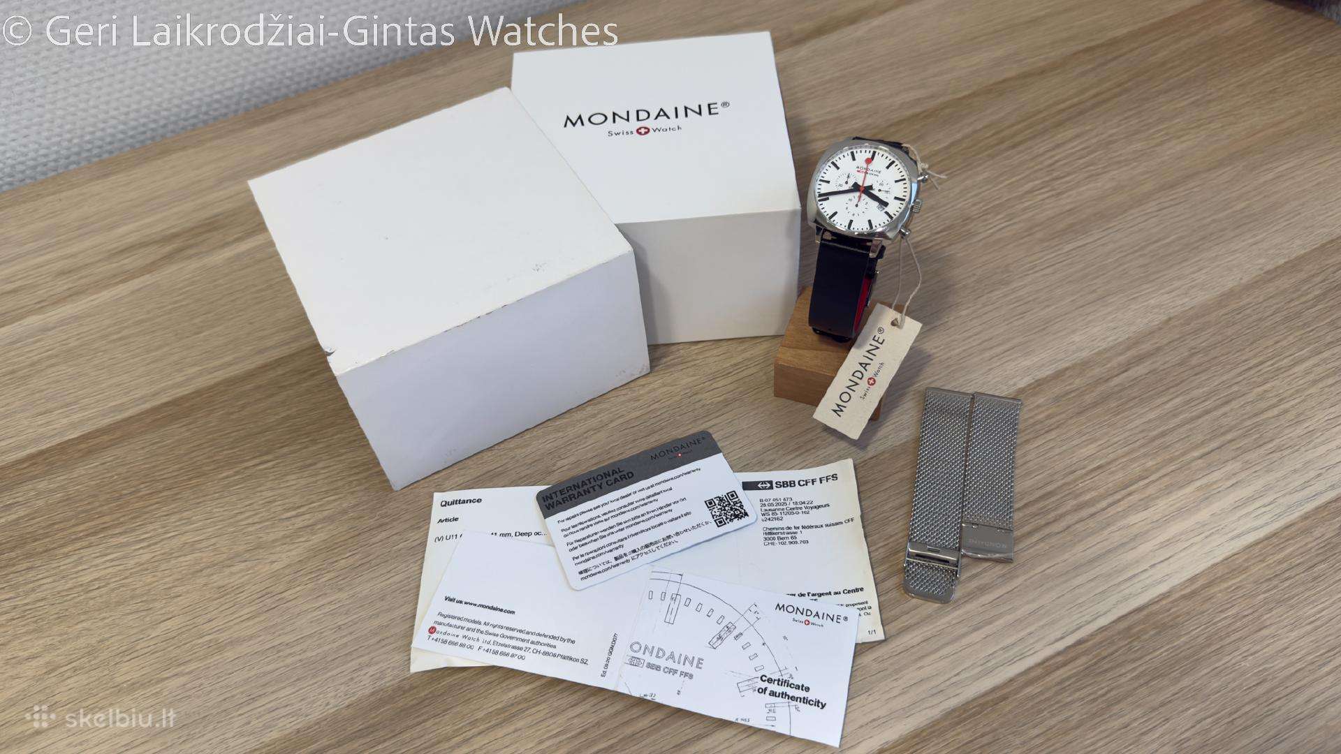Mondaine Grand Cushion Chrono