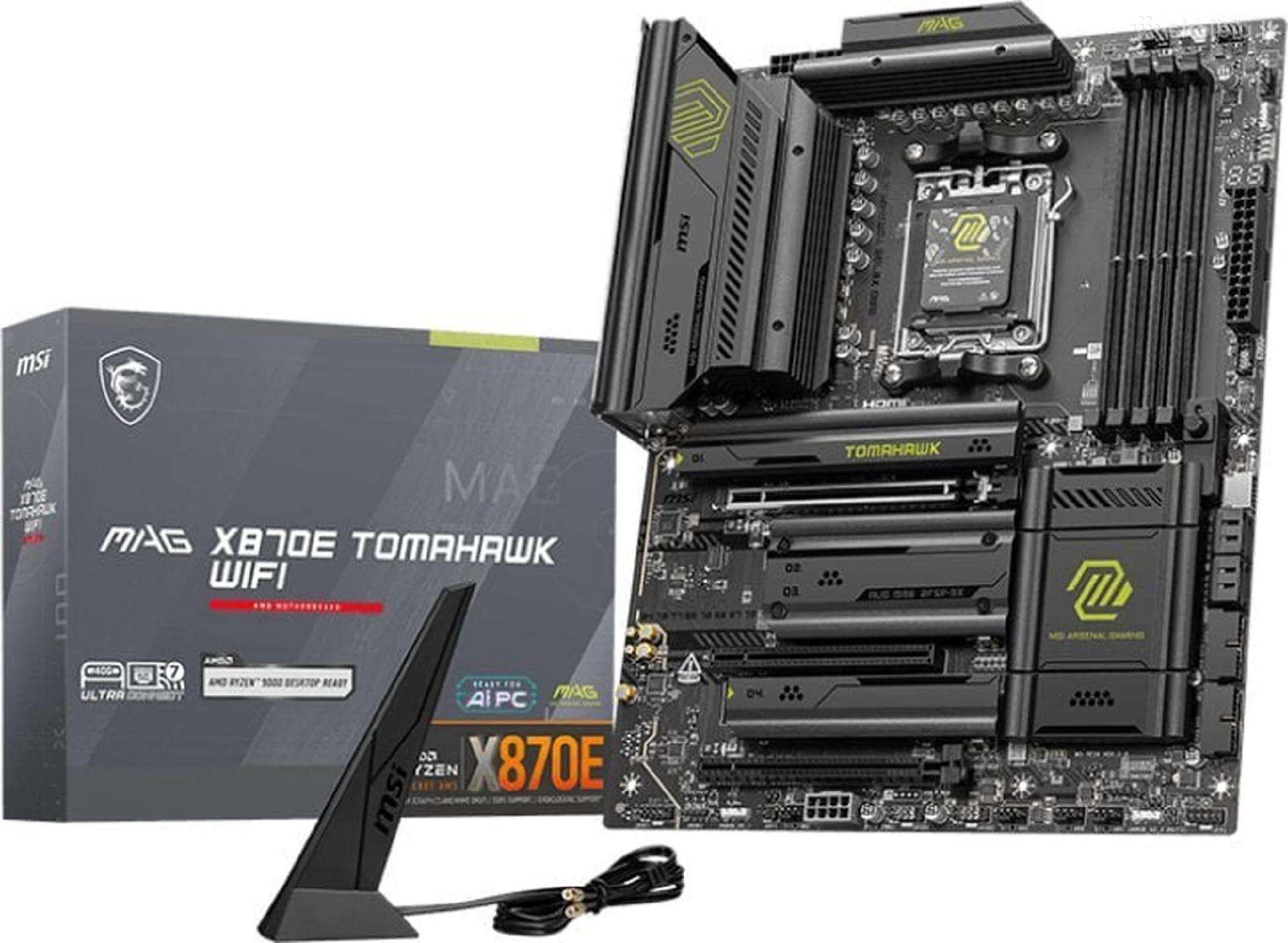 Pagrindinė plokštė Msi Mag X870e Tomahawk WiFi
