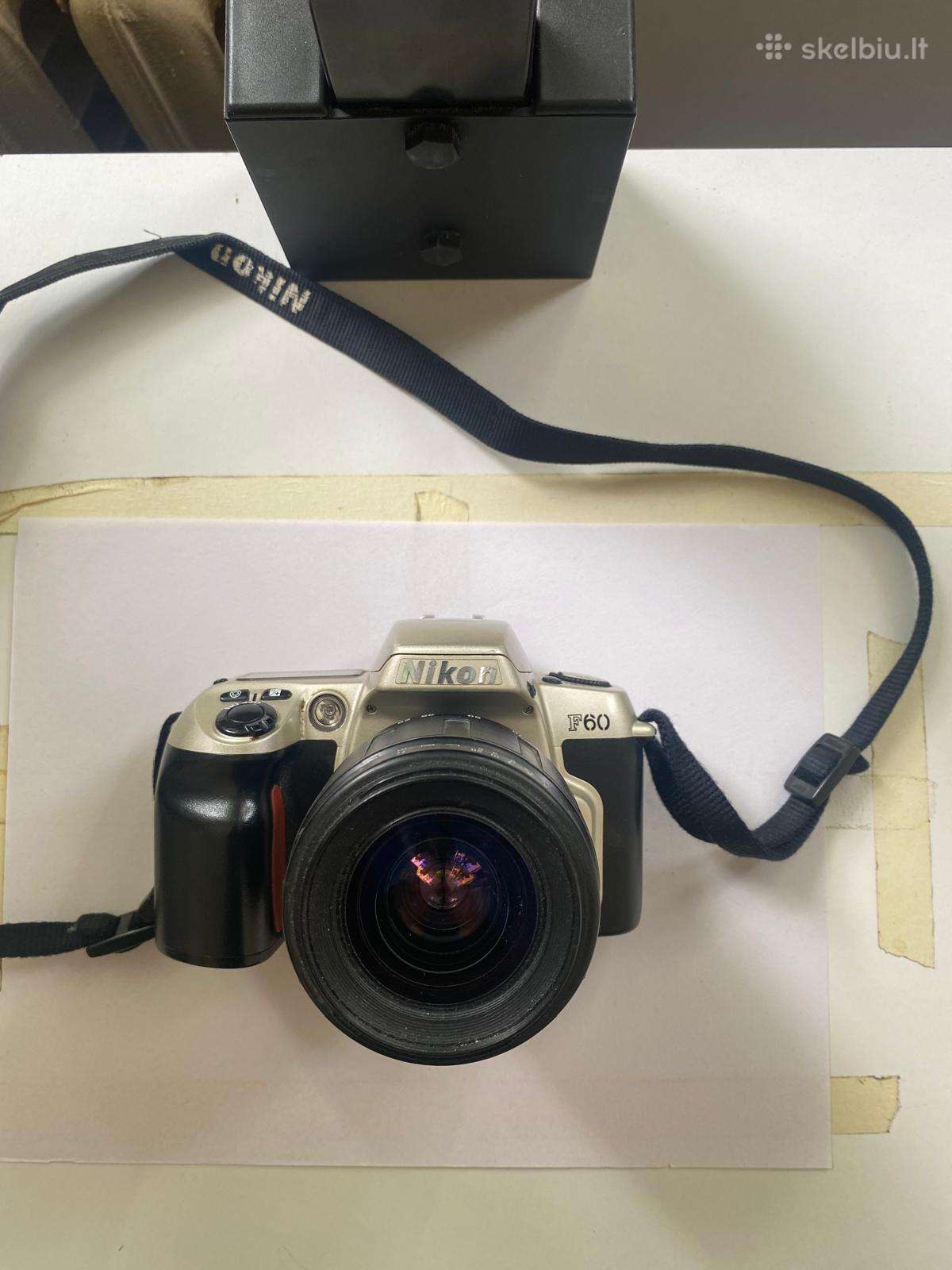Nikon F60 SLR - 35mm juostinė fotoaparatas