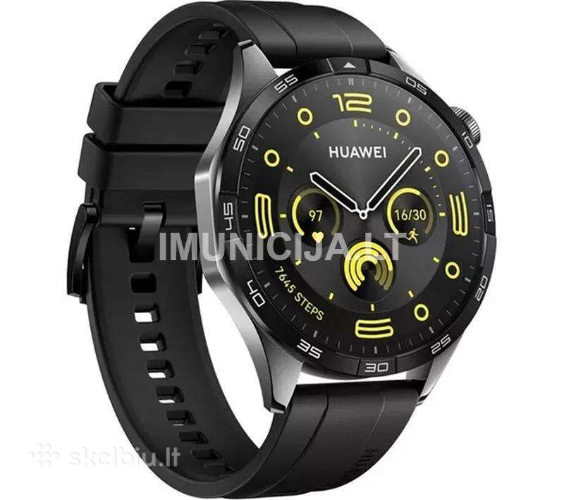 Huawei Watch GT 4 Rubber (46mm) + 3 mėn. garantija