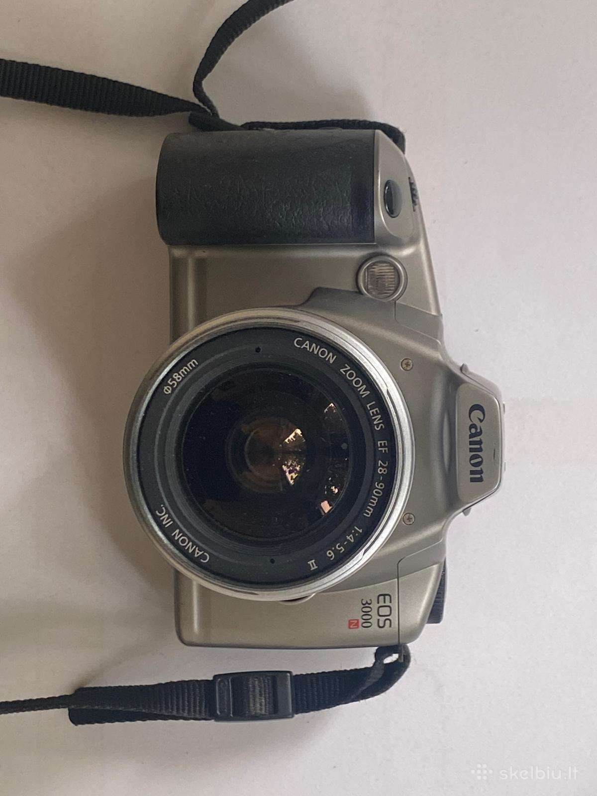 Canon Eos3000 SLR - 35mm juostinė fotoaparatas