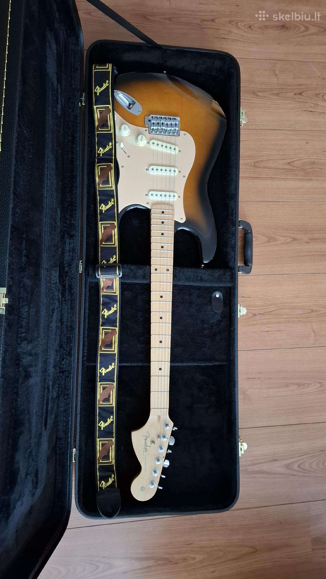 Elektrinė gitara su dėklu