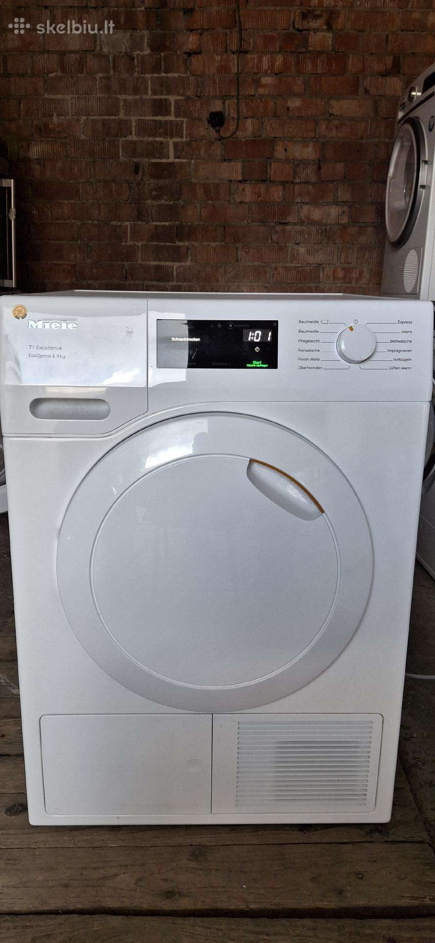 Džiovinimo mašina "Miele" Ted455wp 8kg. A+++