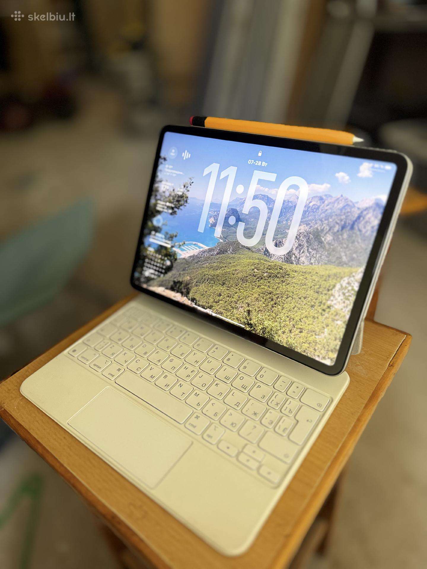 iPad Pro 11 M1 256gb Pilnas komplektas