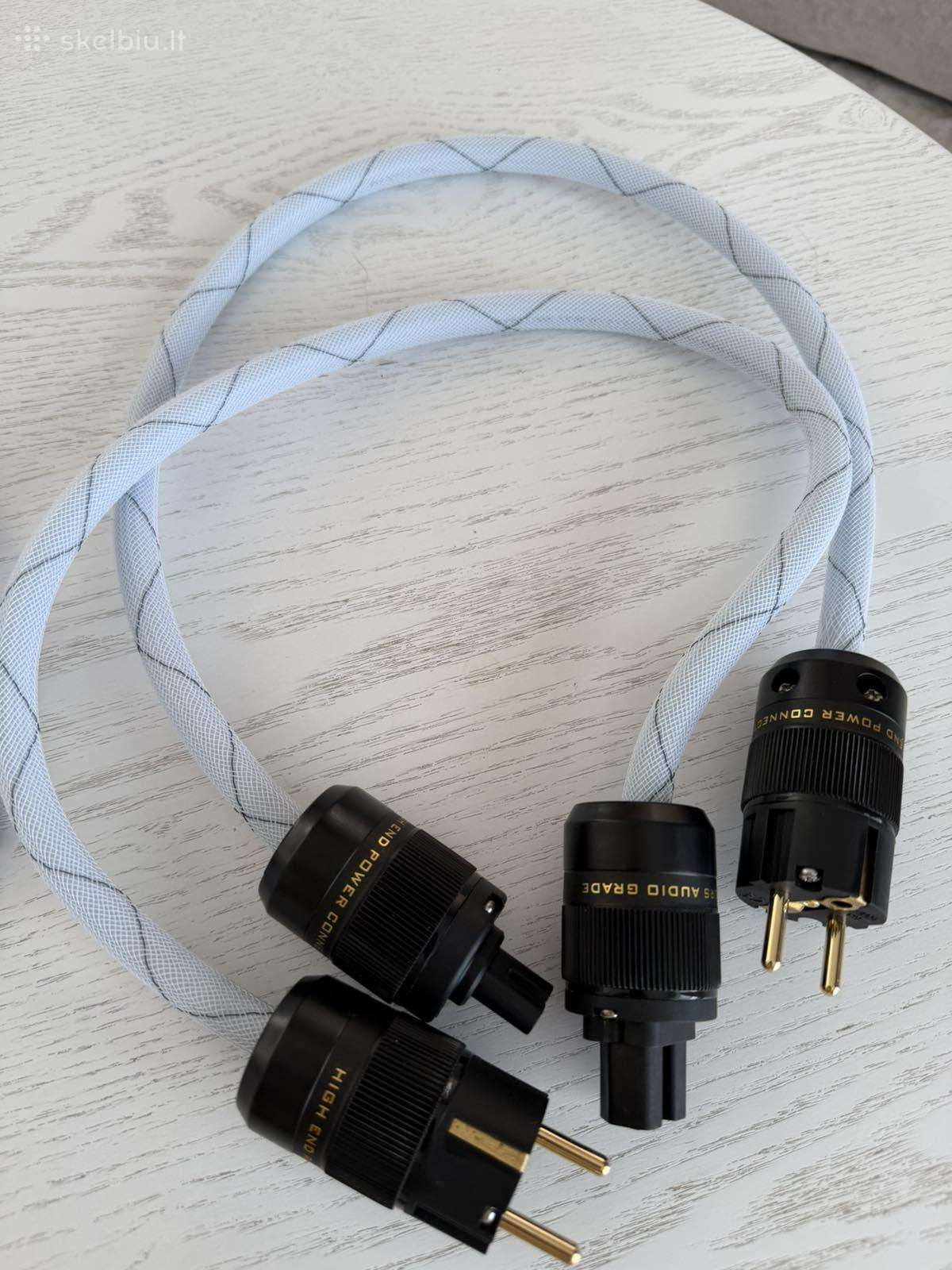 Hifi Supra maitinimo kabelis, Rca nakamichi