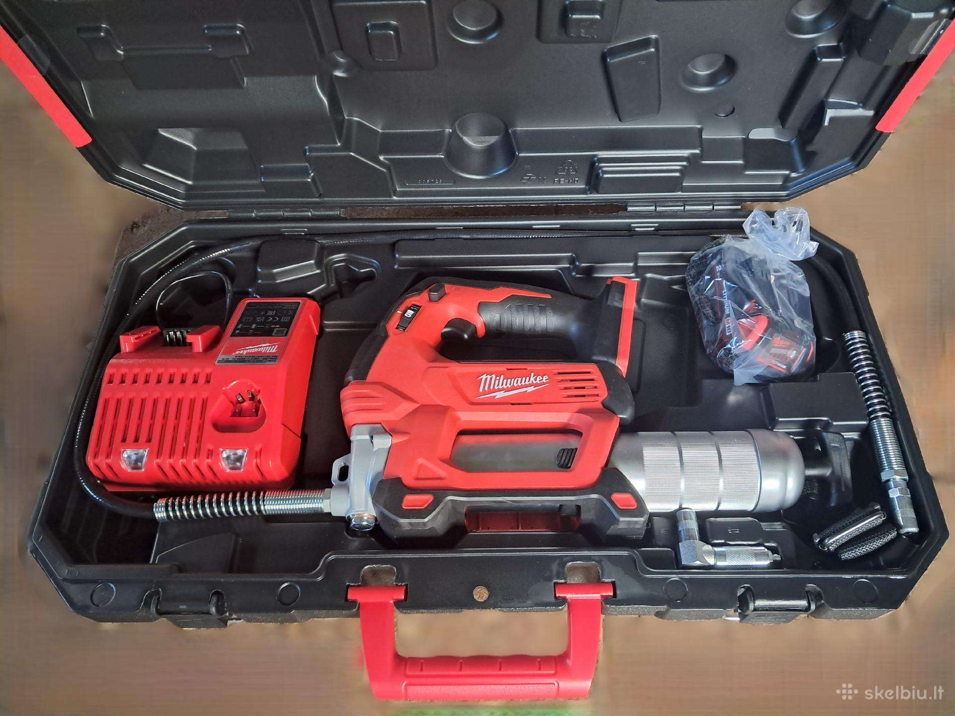 Tepalo presas akumuliatorinis Milwaukee M18, rink.