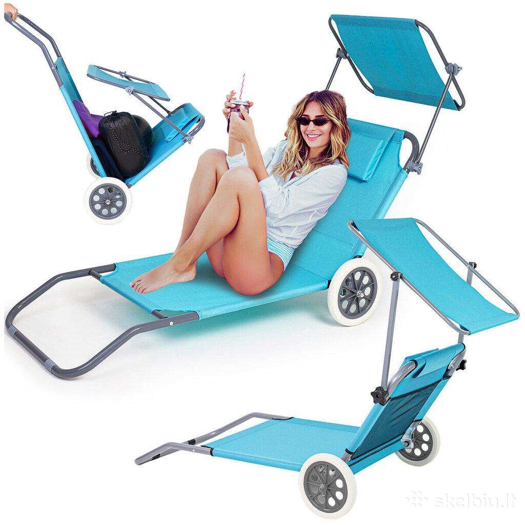 Paplūdimio mobilus gultas 2 vnt.