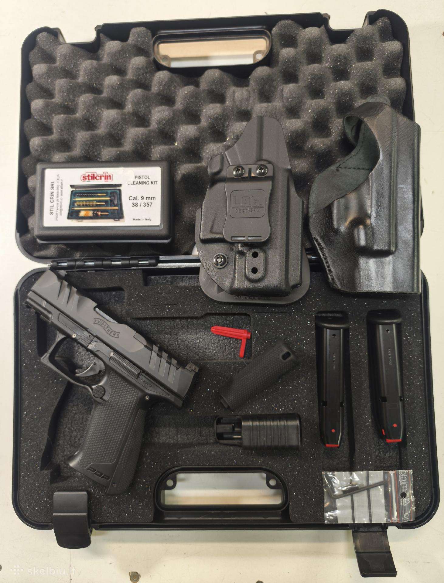 Pistoletas Walther Pdp F-series 3,5"or, 9x19