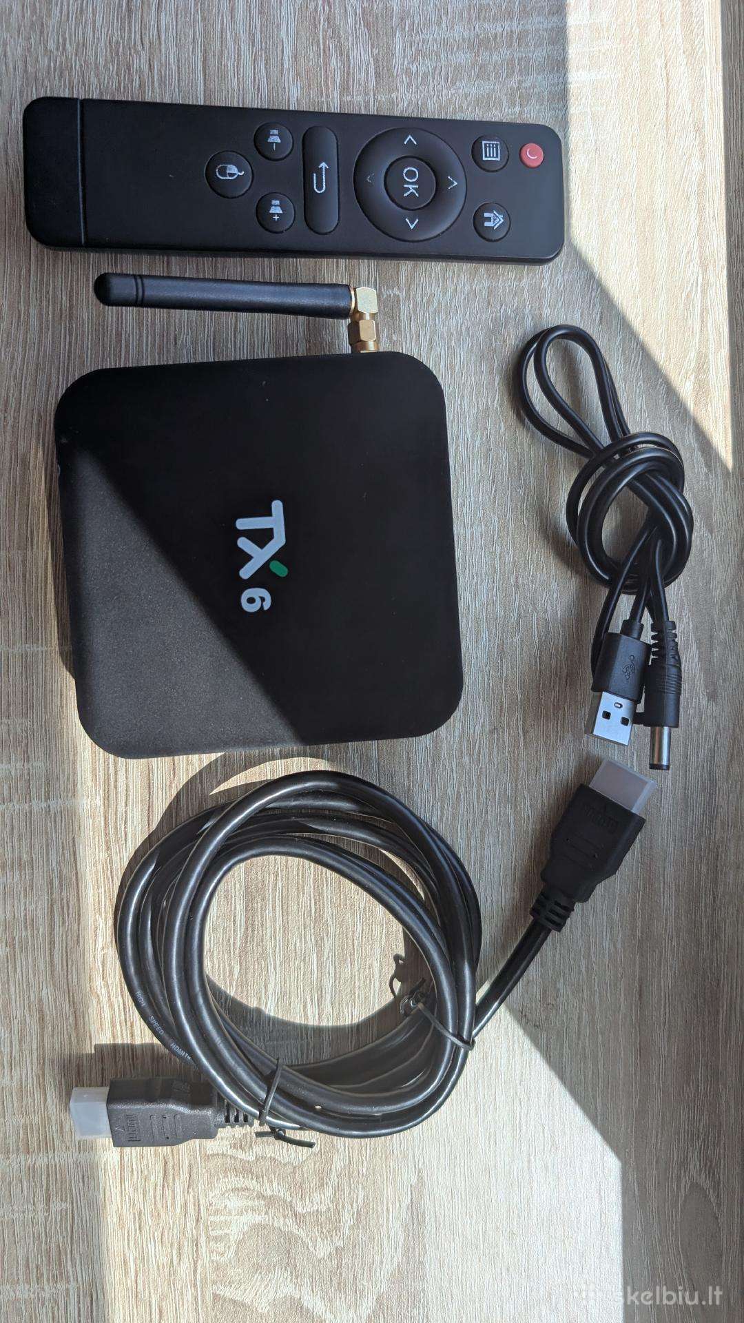 Android TV priedėlis Tanix Tx6