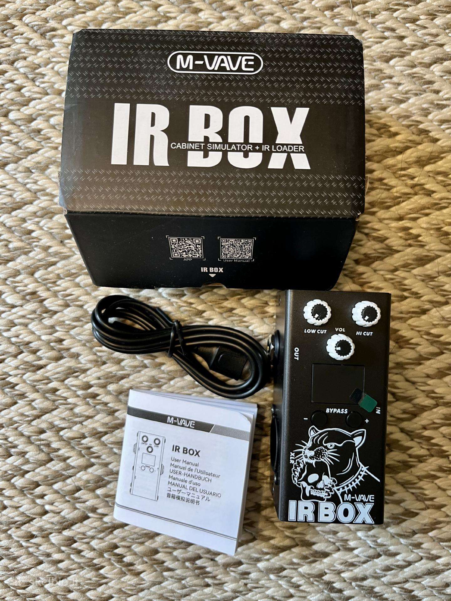 Ir Box gitaros/boso kabineto simuliacijų pedalas