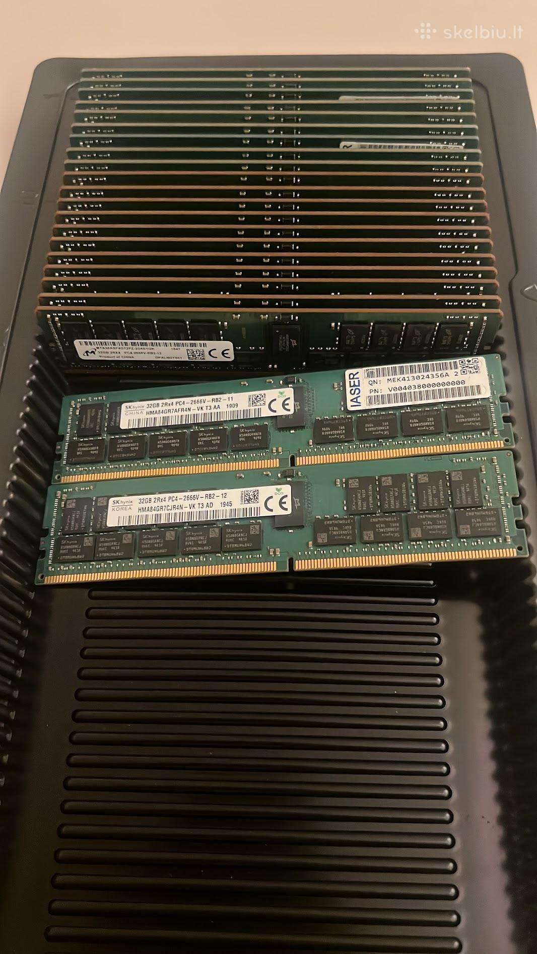 Serverinė RAM 32gb Ddr4-2666 Ecc Reg