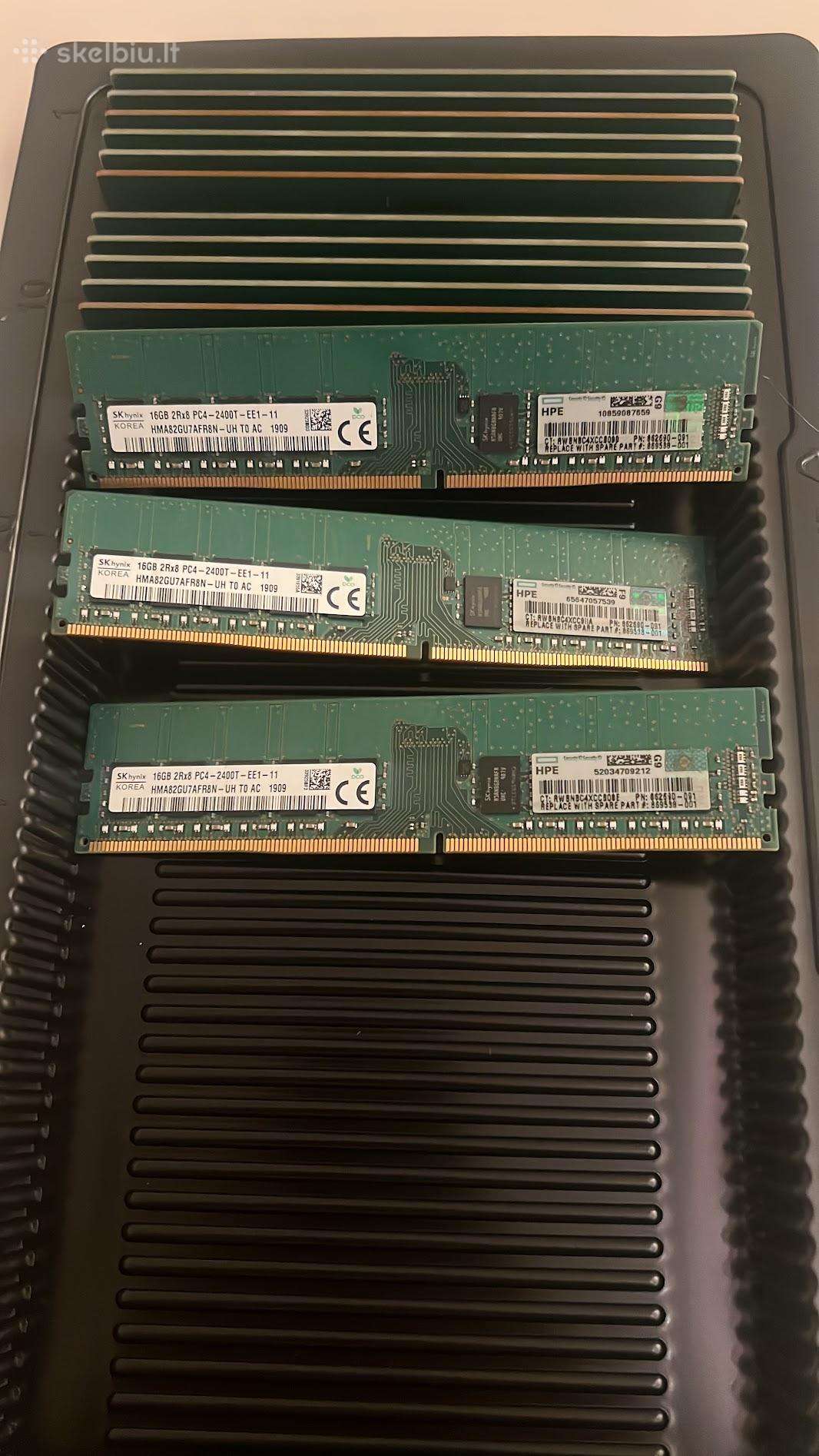 Serverinė atmintis 16gb Ddr4 Ecc Udimm Hpe