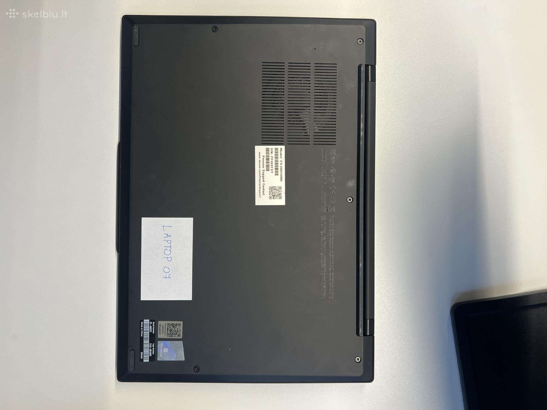 Parduodamas nešiojamasis kompiuteris Lenovo wuxga