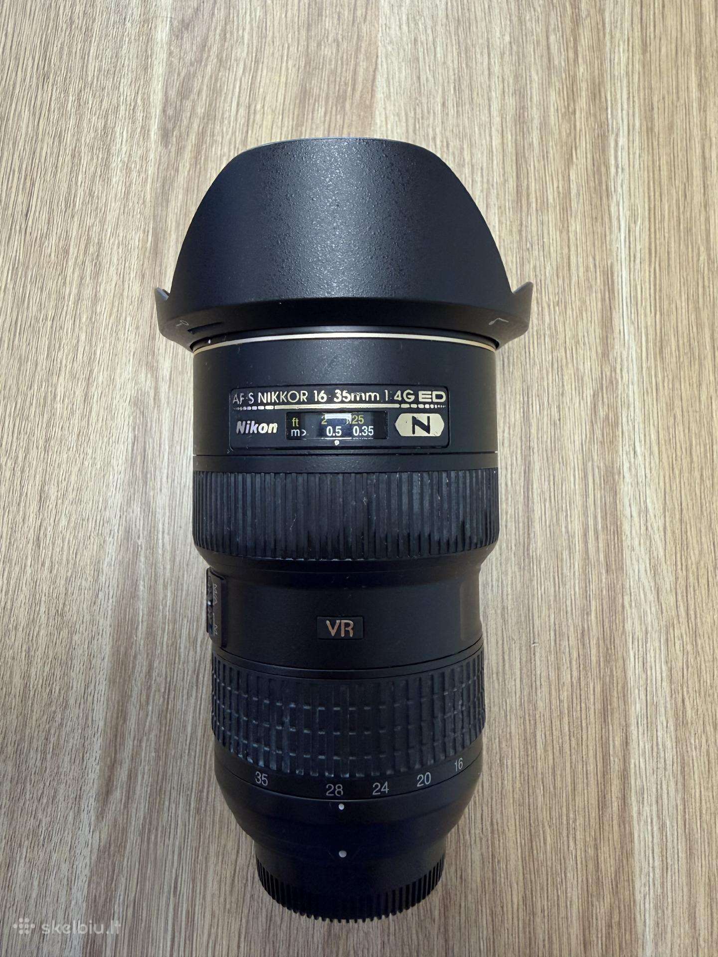 Nikon Af-s Nikkor 16-35mm f/4G Ed Vr
