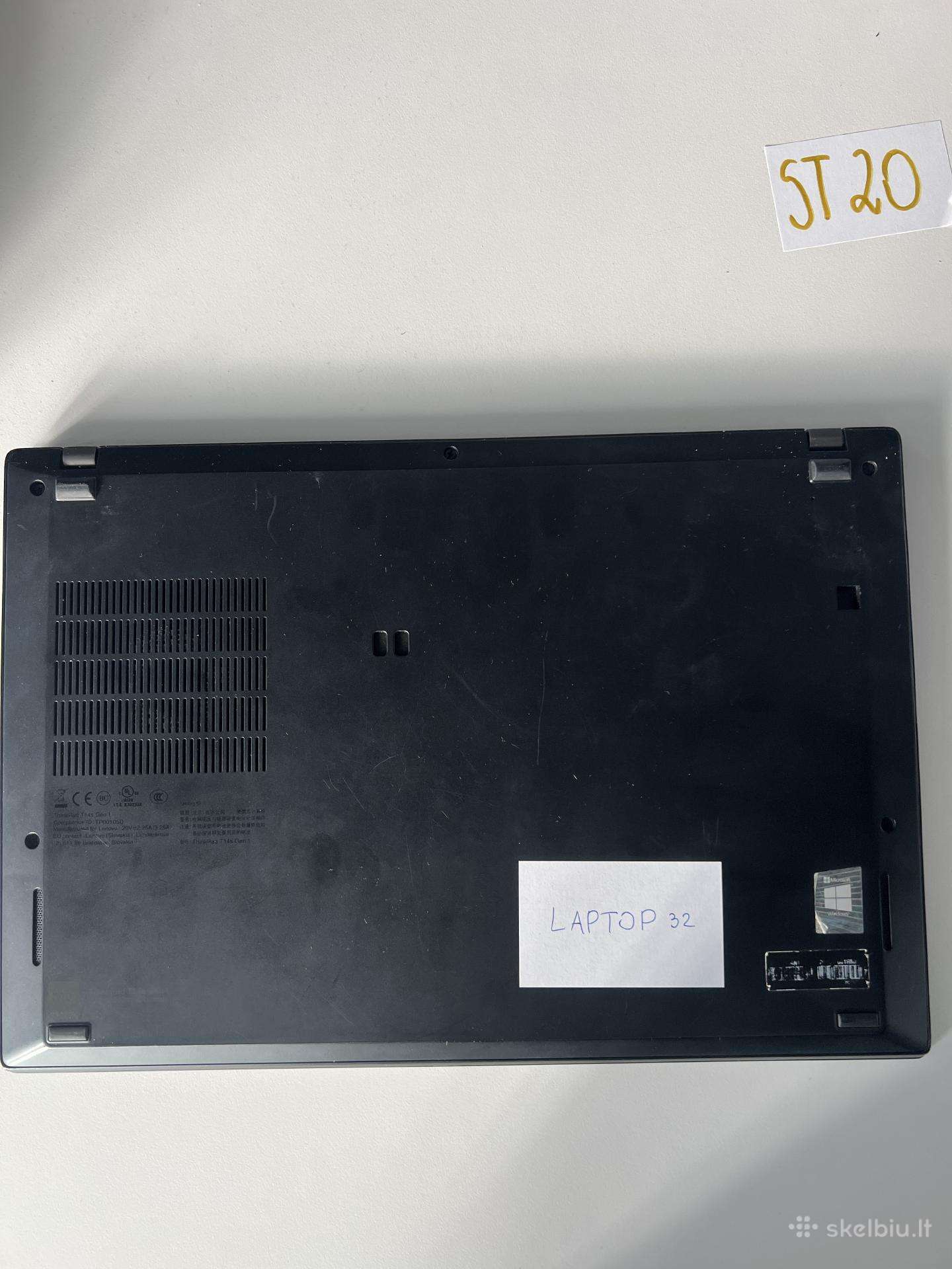 Nešiojamieji kompiuteriai Lenovothinkpad T14sgen 1