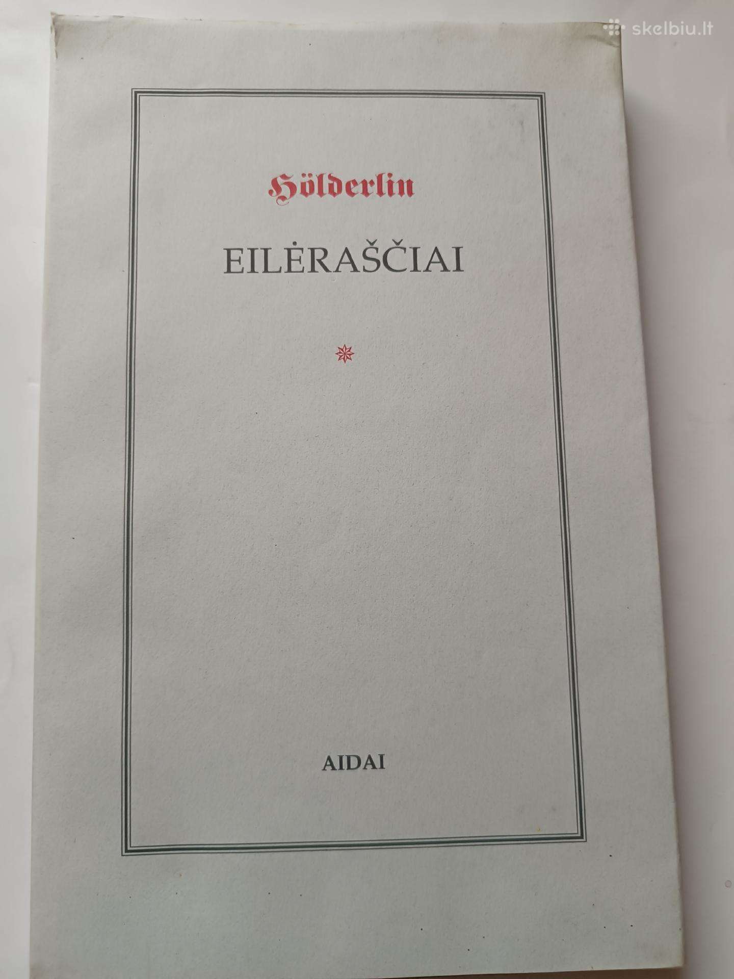 Friedrich Holderlin. Eilėraščiai